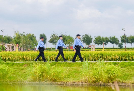 金秋枣阳庆丰收，藏蓝护航绘“丰”景——枣阳公安倾力护航中国农民丰收节